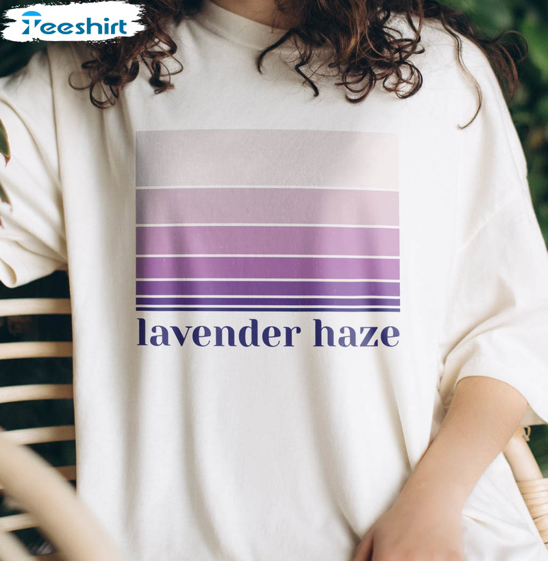 Lavender Haze Vintage Shirt, Trending Midnights Unisex Hoodie Long Sleeve