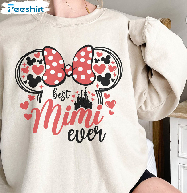 Best Mama Ever Shirt, Mouse Mama Sweatshirt Tee Tops