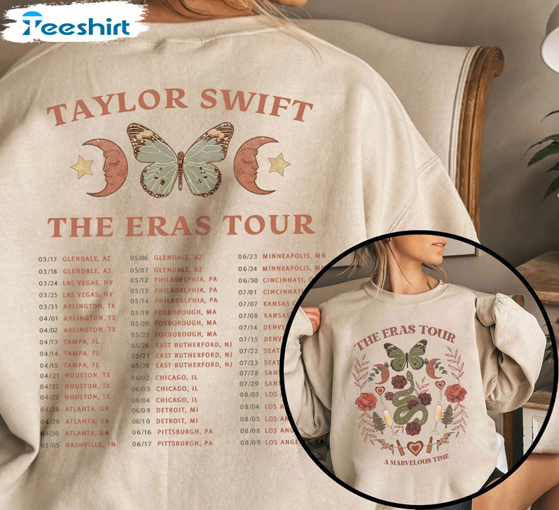 Taylor The Eras Tour Trendy Shirt, New Album Midnight Unisex T-shirt Short Sleeve