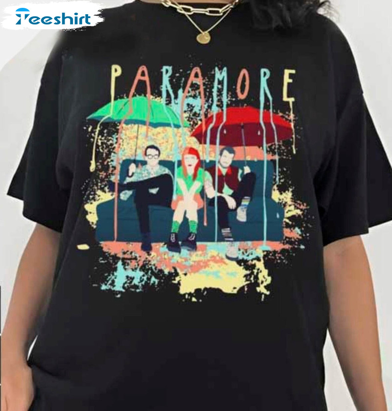 Rock Band Paramore Trendy Shirt, Hayley Williams Unisex Hoodie Short Sleeve
