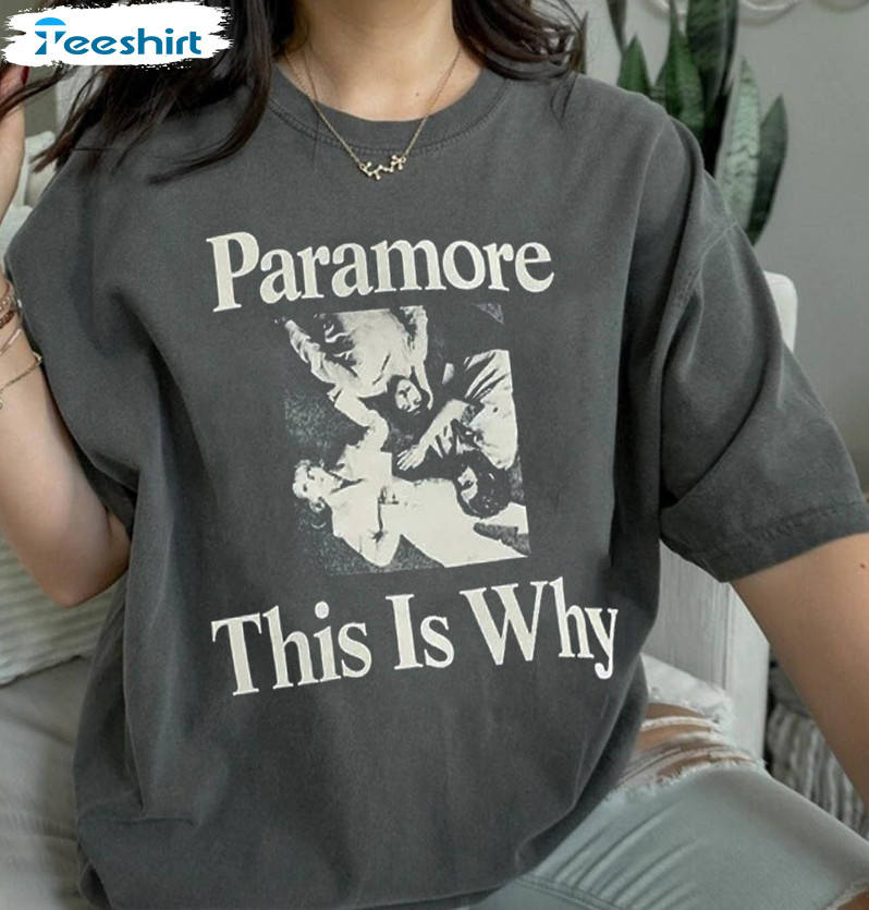 Vintage This Is Why Shirt, Rock Band Trendy Unisex Hoodie Short Sleeve