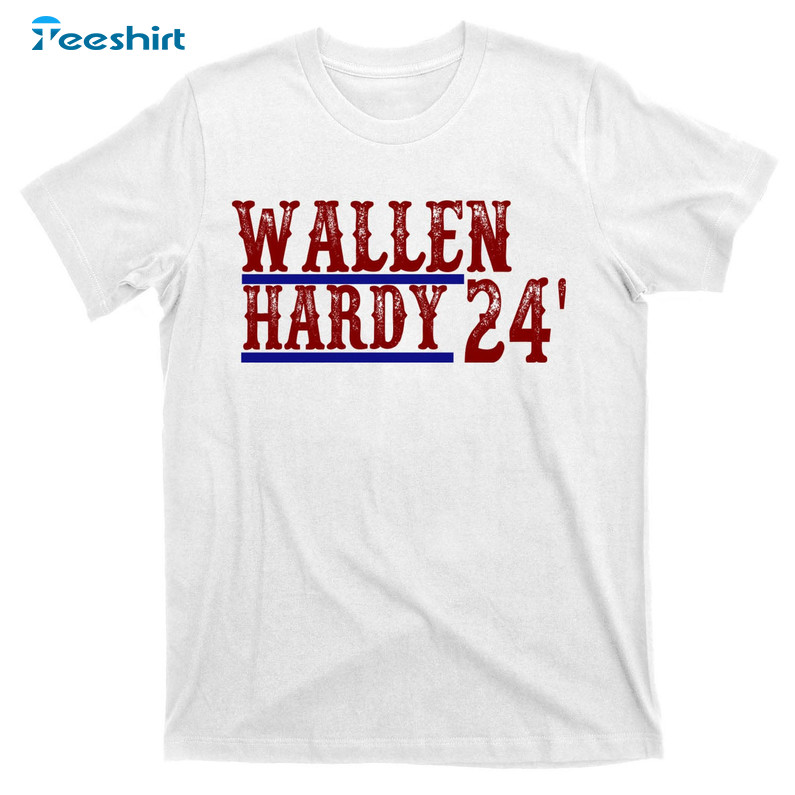 Wallen Hardy 24 Shirt, Vintage Tee Tops Long Sleeve