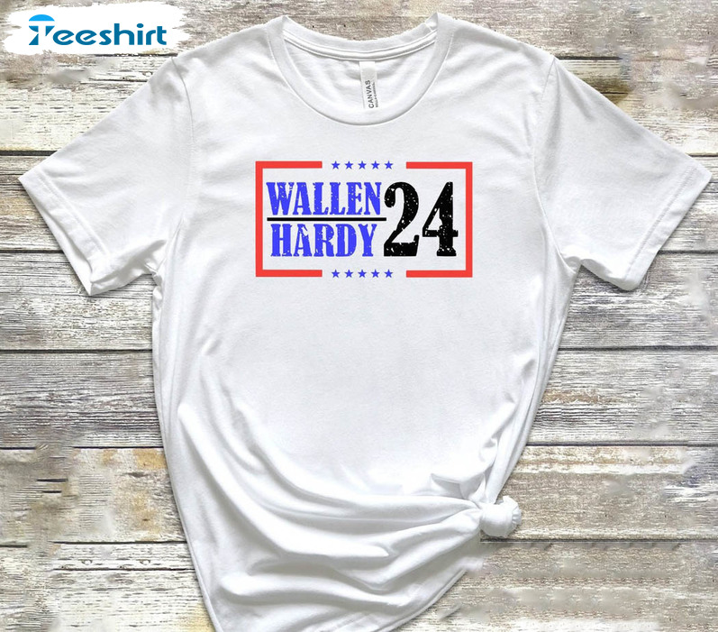 Wallen Hardy 24 Shirt, Cowboy Hardy Short Sleeve Unisex Hoodie