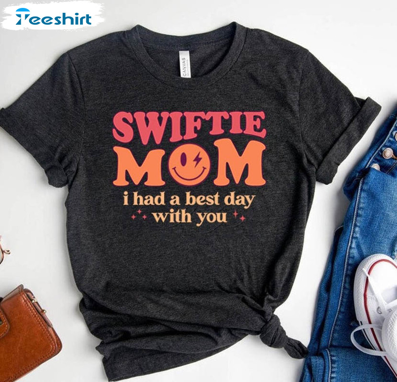 Swiftie Mom Cute Shirt, Mothers Day Short Sleeve Long Sleeve