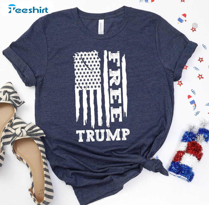 Trump Free Trendy Shirt, Desantis 2024 Unisex T-shirt Unisex Hoodie