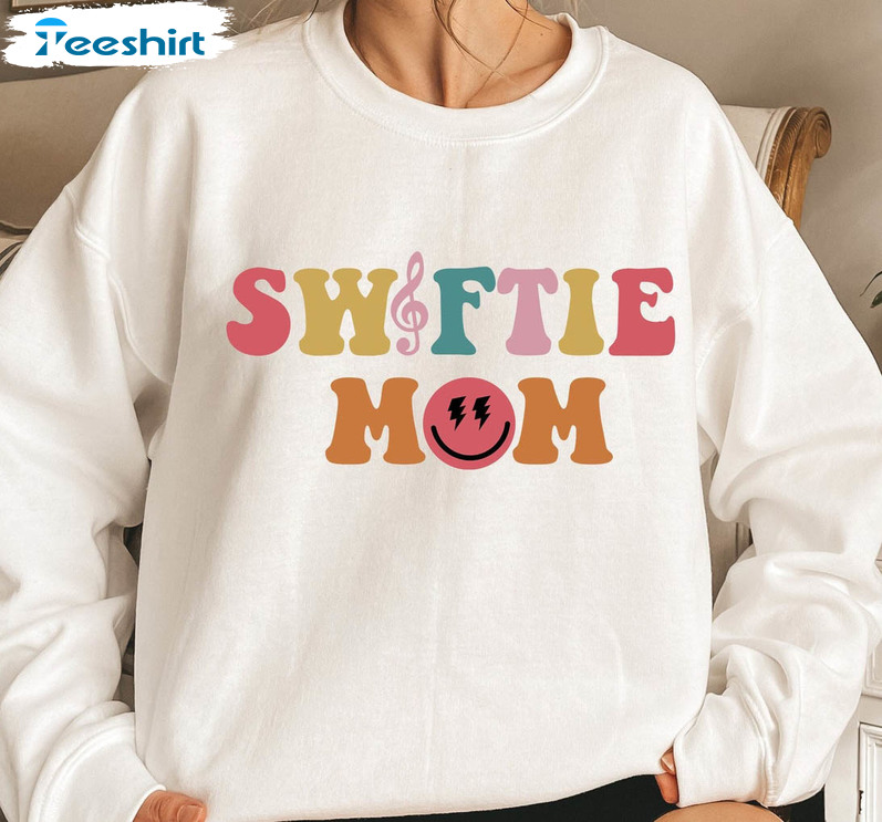 Swiftie Mom Eras Album Shirt, Mothers Day Sweatshirt Long Sleeve