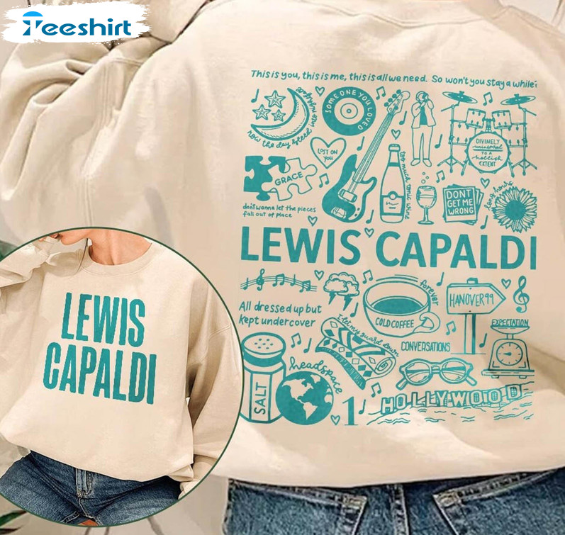 Lewis Capaldi Shirt, Lewis Capaldi Album Trending Unisex T-shirt Long Sleeve