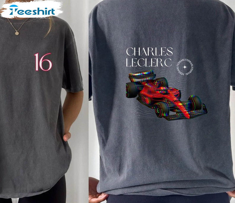 Charles Leclerc Formula One Trendy Shirt, Racing Crewneck Unisex Hoodie