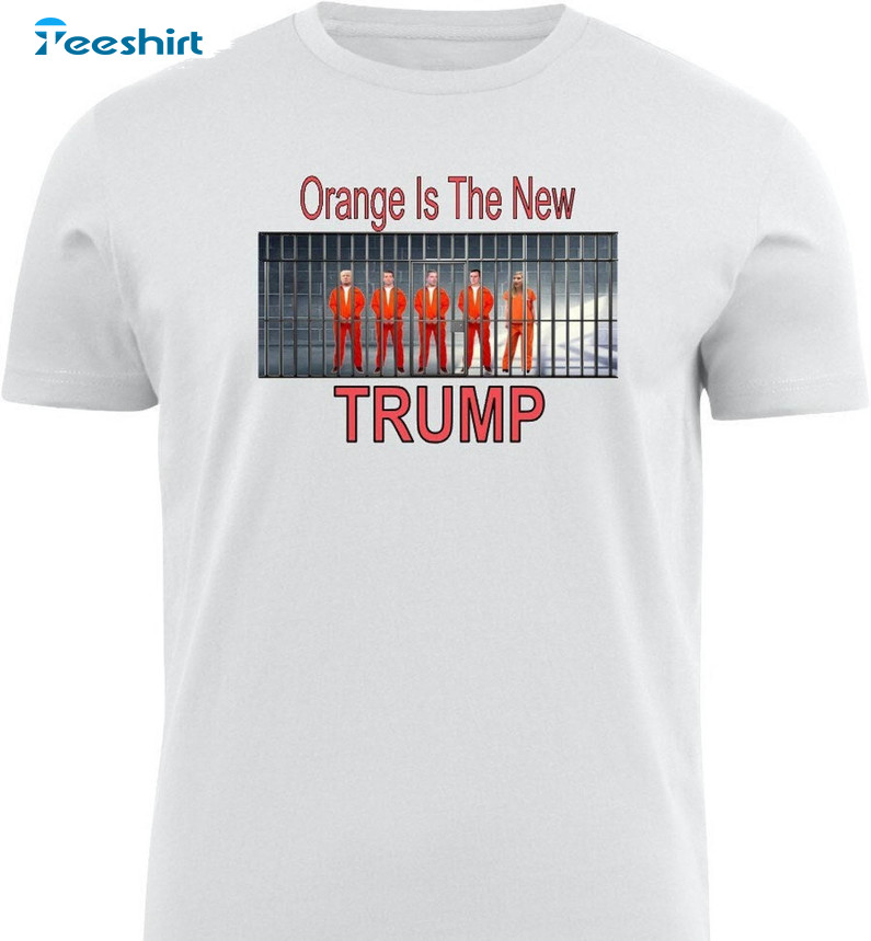 Trump Goes To Jail Make America Great Again Shirt, Trendy Short Sleeve Unisex T-shirt