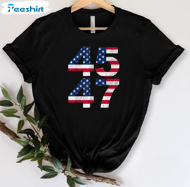 Trump 2024 Shirt, 4th Of July Independence Day Unisex Hoodie Crewneck