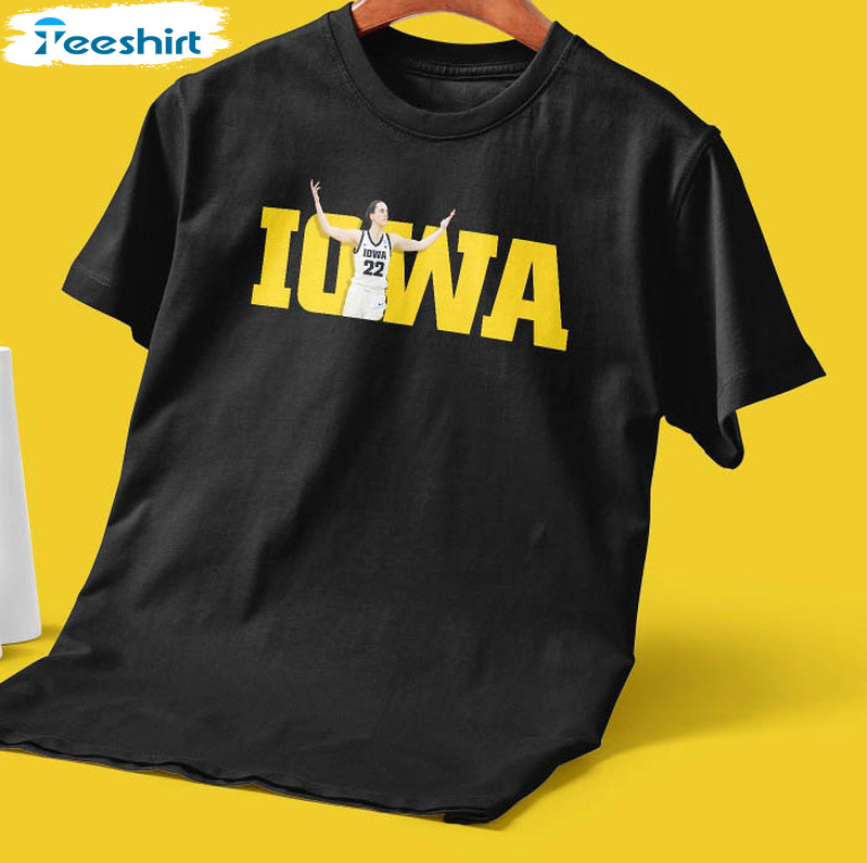 Iowa Caitlin Clark Hawkeyes Shirt, National Championship Final Four Unisex T-shirt Crewneck