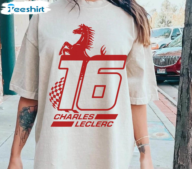 Charles Leclerc Trendy Shirt, Formula One Unisex Hoodie Crewneck