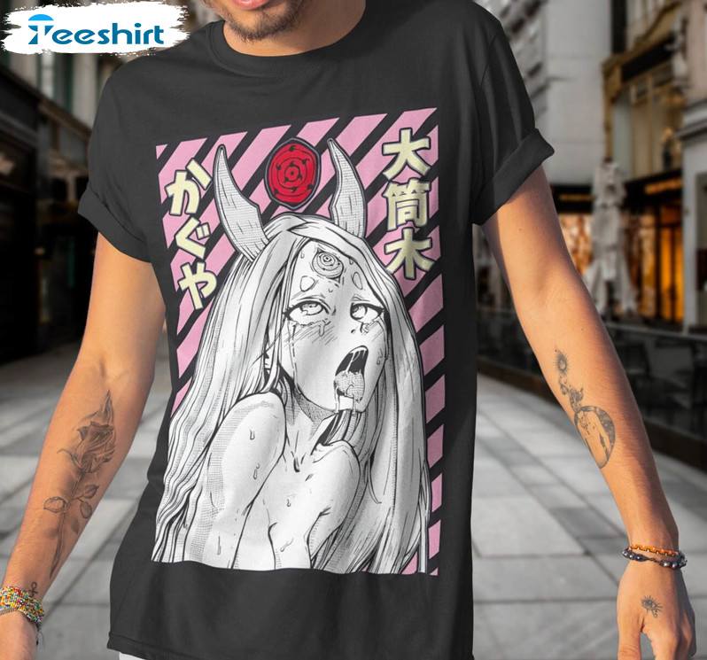 Lewd Devil Waifu Shirt, Retro Anime Sweatshirt Short Sleeve