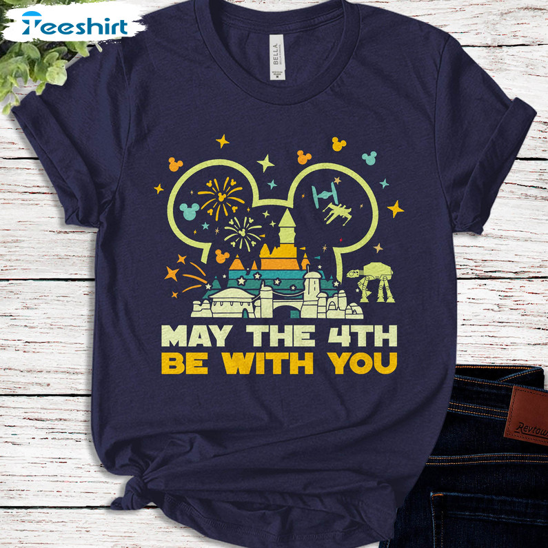 Disney May The 4th Be With You Shirt, Family Galaxy Edge Unisex T-shirt Unisex Hoodie