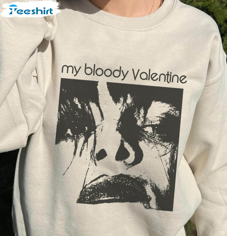 My Bloody Valentine Indie Band Trendy Sweatshirt, Short Sleeve