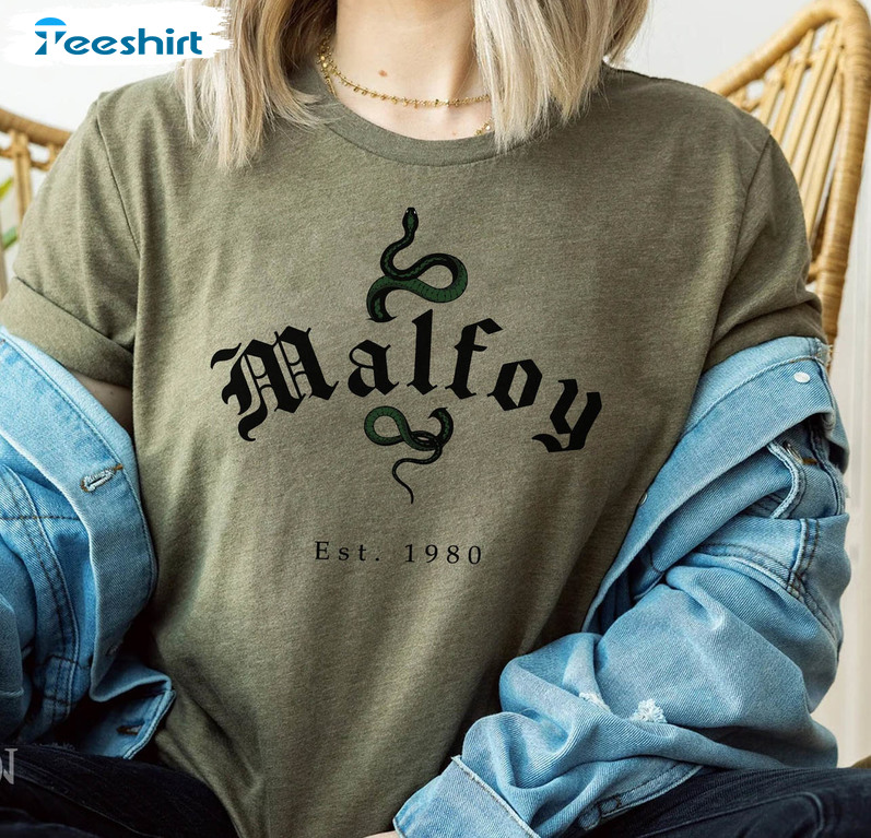 Wizard House Shirt, Magical Green House Hp Potter Long Sleeve Unisex Hoodie