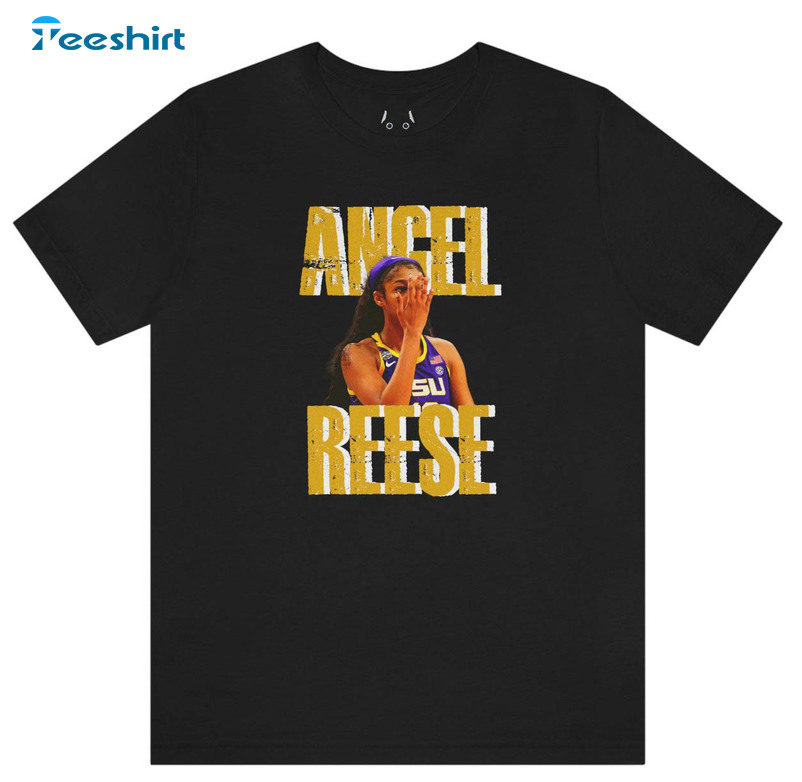 Angel Reese Can't See Me Shirt, Basketball Trendy Long Sleeve Unisex Hoodie