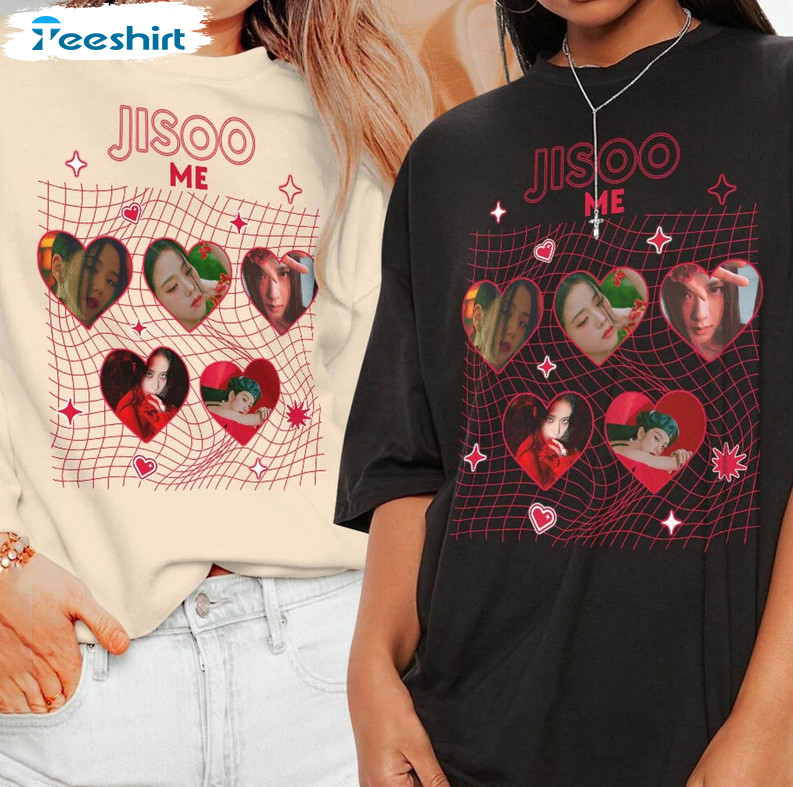 Jisoo Kpop Shirt, Me Flower Solo Album Sweatshirt Unisex T-shirt