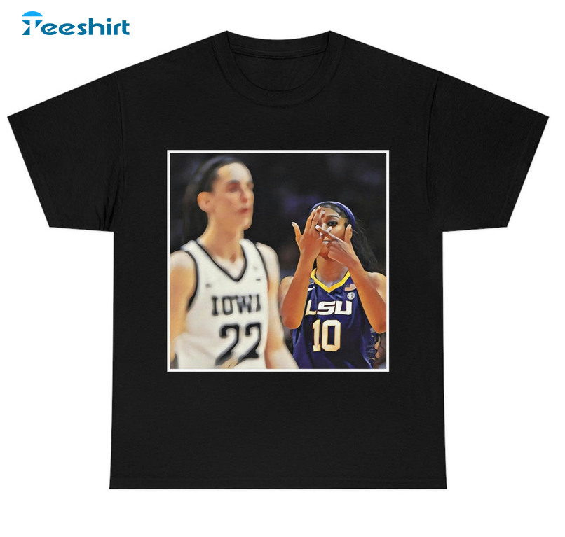 Angel Reese Lsu Championship Shirt, Basketball Bayou Long Sleeve Unisex T-shirt