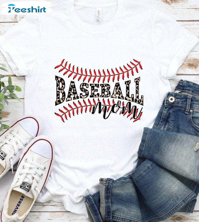 Baseball Mom Vintage Shirt, Sports Mom Crewneck Unisex T-shirt