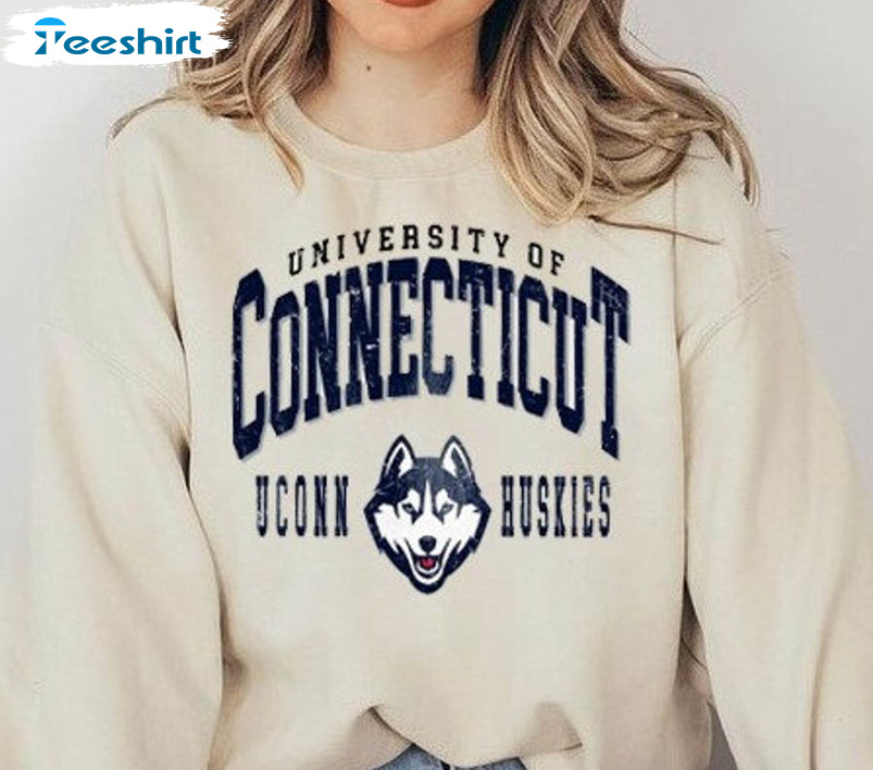 Connecticut Huskies Shirt, Uconn Huskies Basketball Sweater Unisex T-shirt