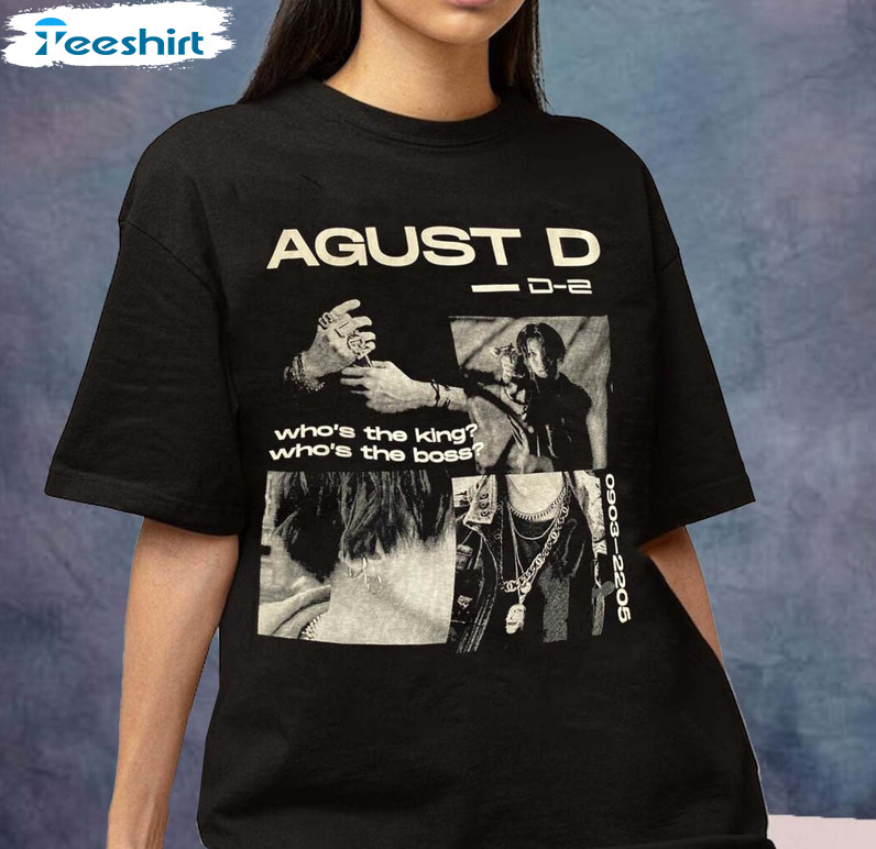 Vintage Agust D Tour 2023 Shirt, Yoongi Kpop Unisex T-shirt Hoodie