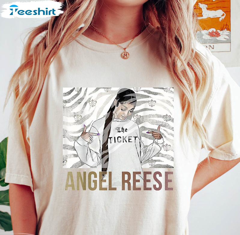 Angel Reese Lsu Shirt, Tigers 2023 Basketball Crewneck Unisex Hoodie