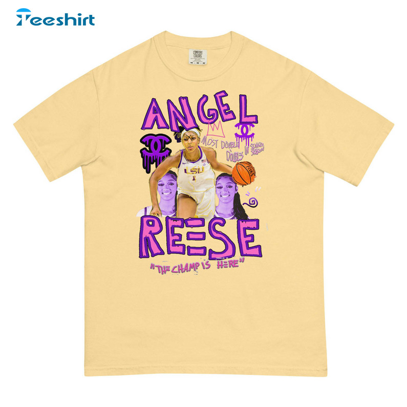 Angel Reese Lsu Ncaaw Basketball Shirt, Trending Sport Sweatshirt Crewneck