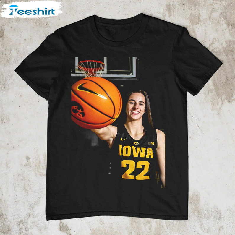 Caitlin Clark Signature Wnba Shirt, Basketball Trendy Crewneck Sweatshirt