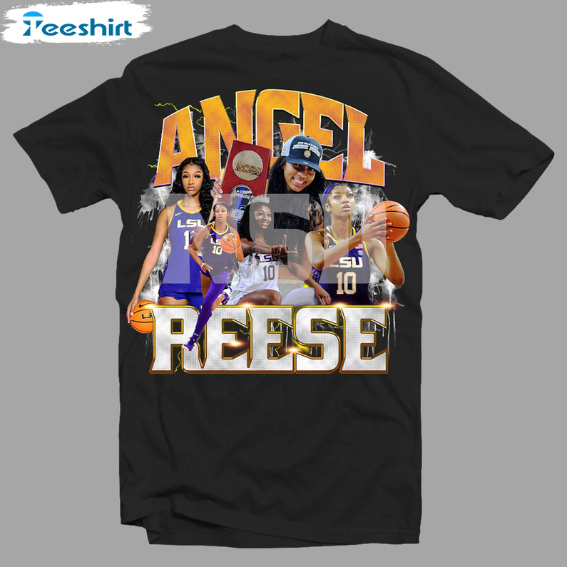 Angel Reese Lsu Shirt, Tigers 2023 Crewneck Unisex Hoodie