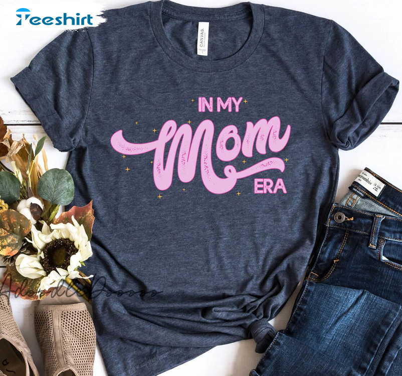 Retro In My Mom Era Shirt, Swiftie Mom Long Sleeve Unisex Hoodie