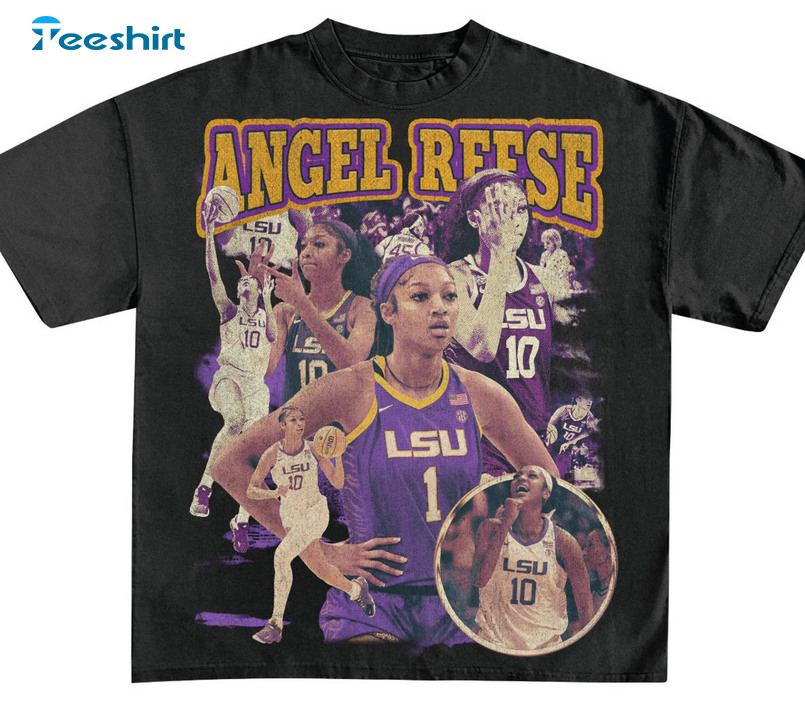 Angel Reese Lsu Shirt, Ncaa Basketball Champions 2023 Sweatshirt Unisex T-shirt