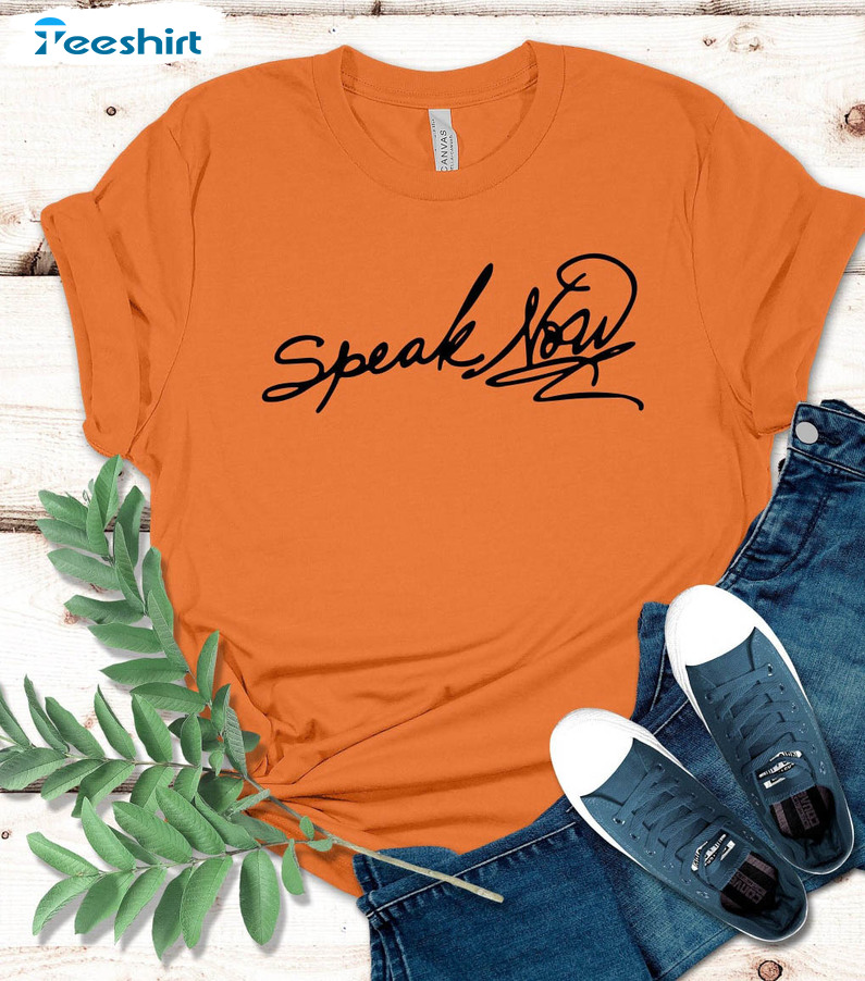 Speak Now Vinatge Shirt, Speak Now Album Crewneck Unisex T-shirt