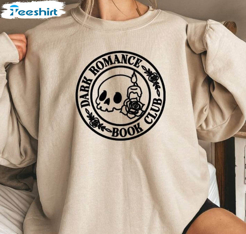 Dark Romance Book Club Smut Shirt, Book Lover Long Sleeve Unisex Hoodie