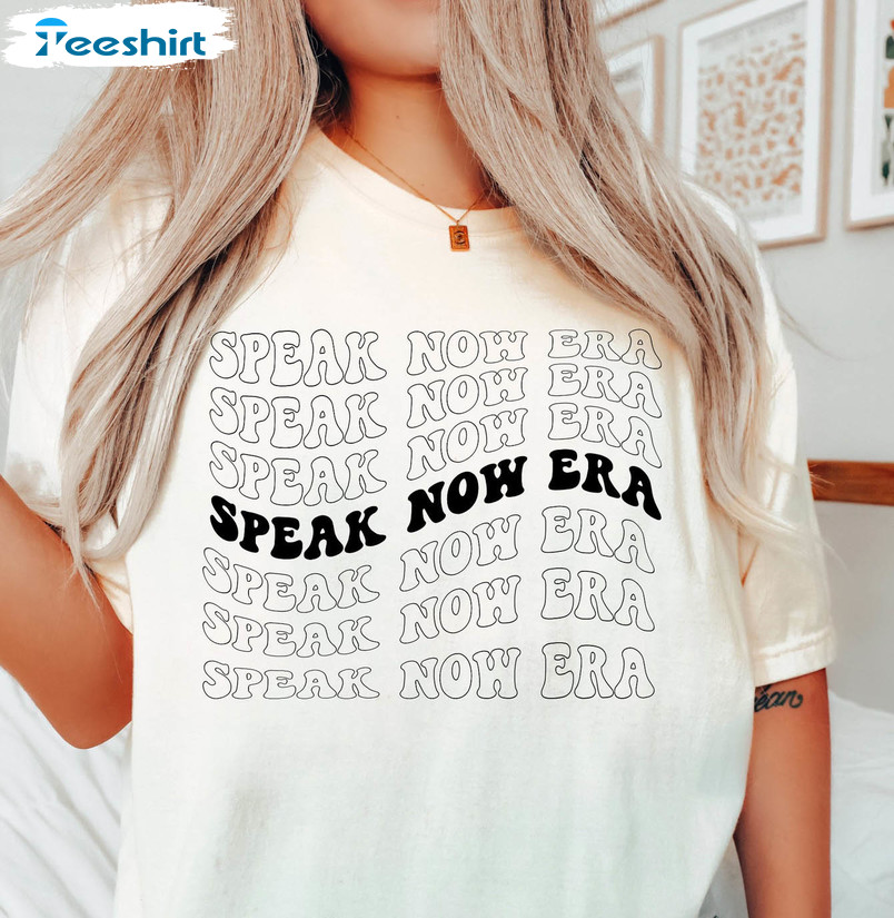 Speak Now Taylor Version Shirt, Swiftie Unisex T-shirt Short Sleeve