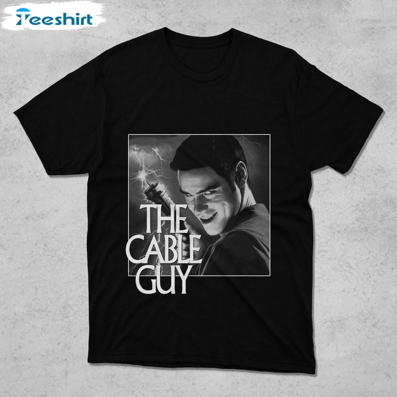 The Cable Guy Shirt, Movie The Cable Guy Vintage Crewneck Unisex Hoodie