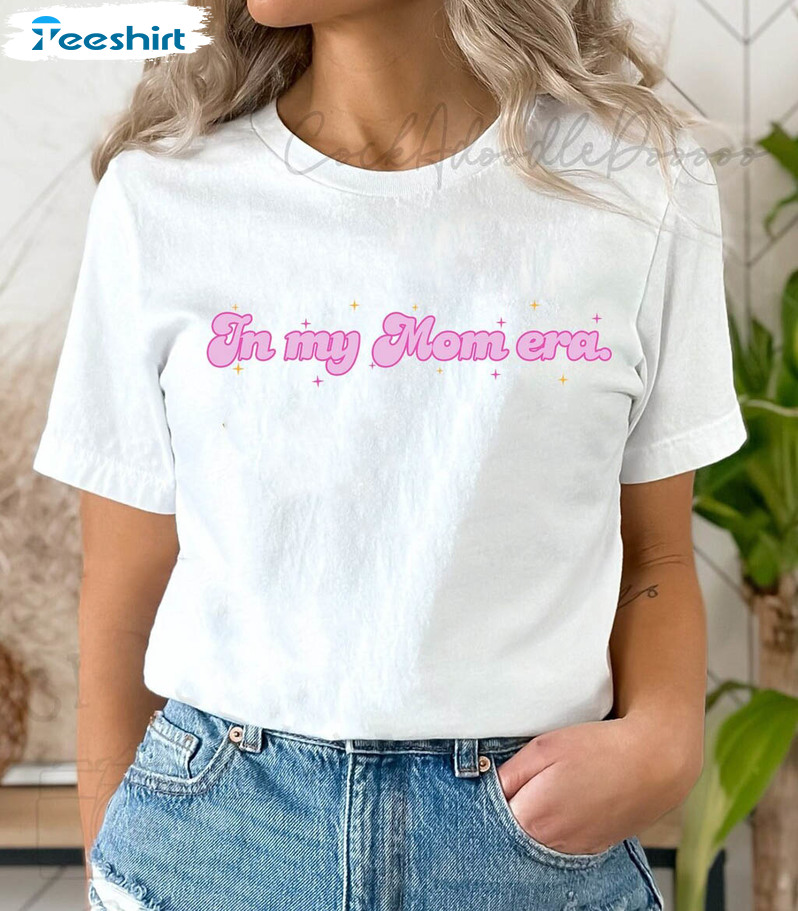 In My Mom Era Shirt, Swiftie Mom Unisex T-shirt Crewneck