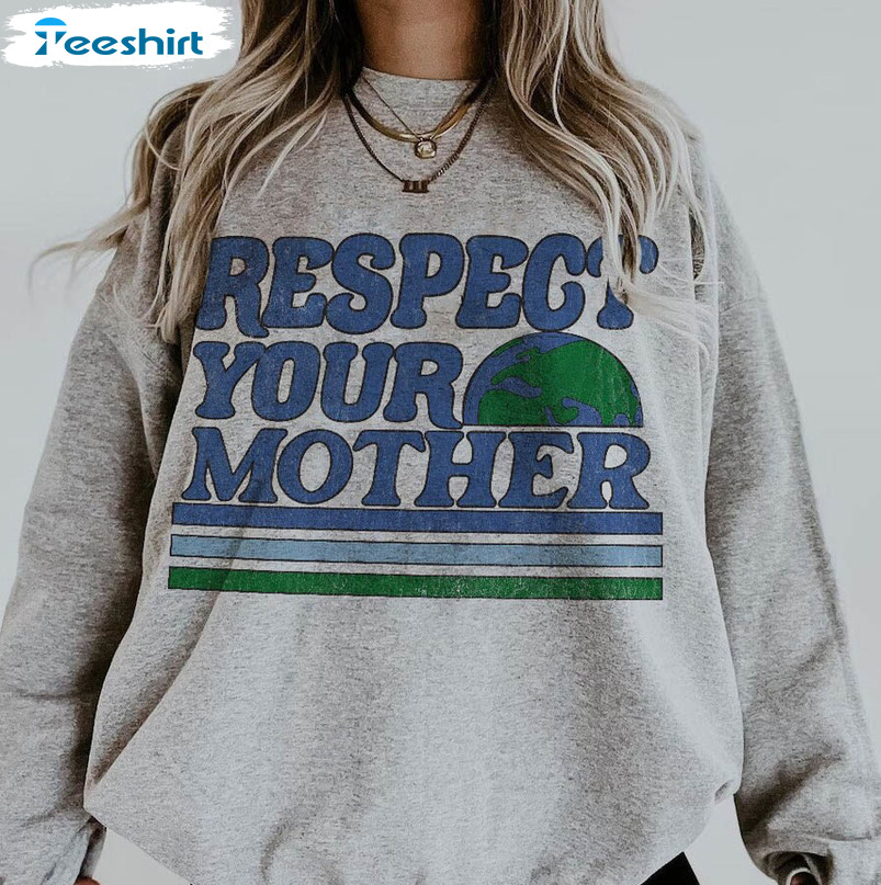 Love Your Mother Earth Day Sweatshirt, Environmental Tee Tops Unisex Hoodie