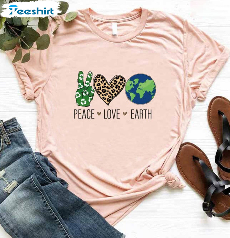 Earth Day Shirt, Teacher Earth Awareness Crewneck Sweatshirt