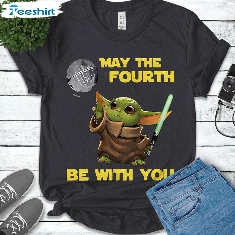 May The 4th Be With You Shirt, Disney Group Unisex Hoodie Long Sleeve