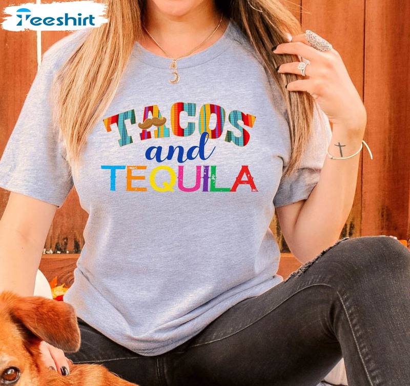 Taco Lover Shirt, Funny Drinking Mexican Short Sleeve Tee Tops