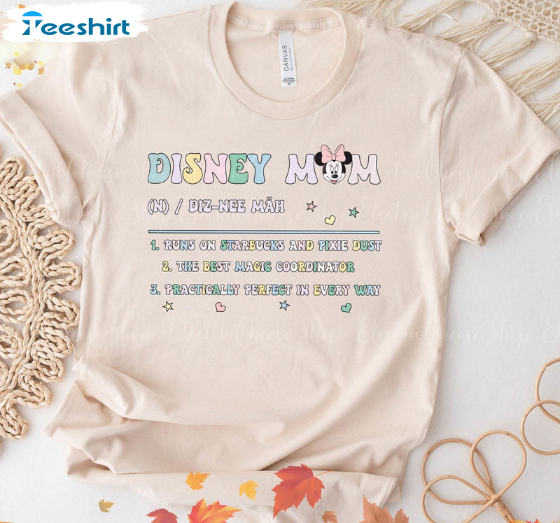 Happiest Mama On Earth Shirt, Disney Mom Definition Unisex T-shirt Tee Tops