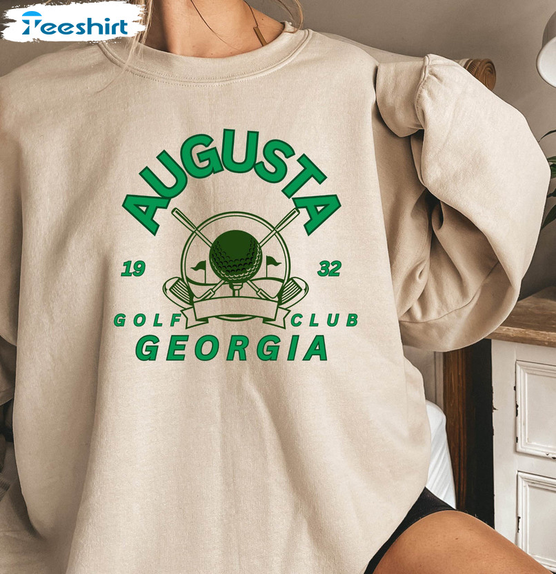 Augusta Sweatshirt, Georgia Golf Short Sleeve