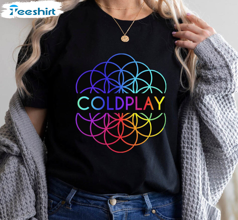 Coldplay Europe Tour Shirt, Music Of The Spheres Unisex T-shirt Tee Tops