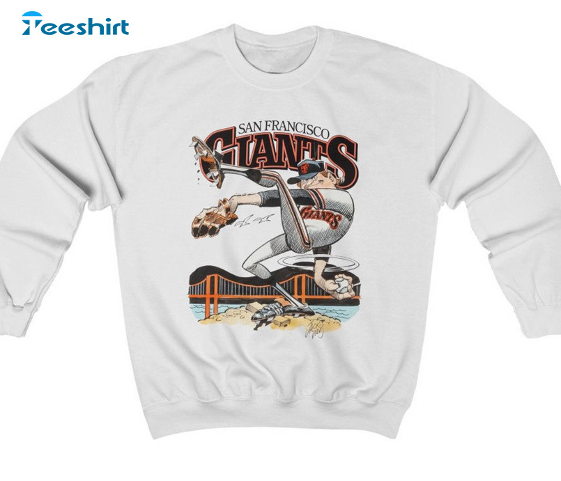 San Francisco Giants Shirt, Jack Davis Art Sweatshirt Unisex Hoodie