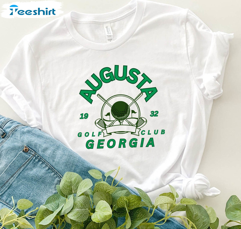 Augusta Georgia Shirt, Women's Golf Unisex T-shirt Crewneck