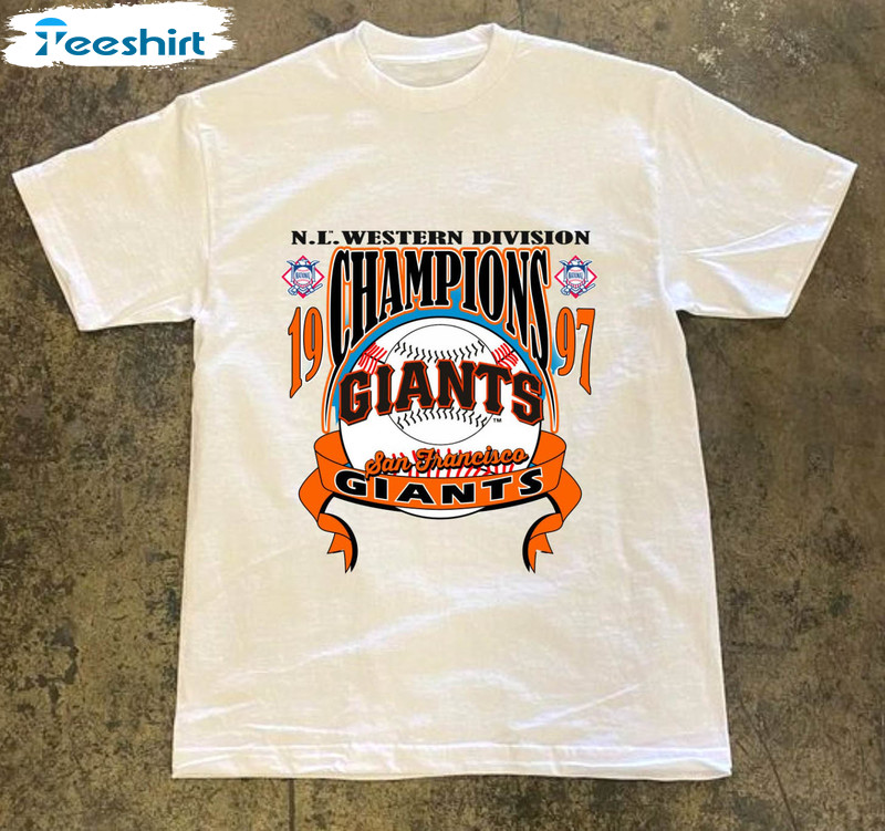 Vintage 1997 San Francisco Giants Shirt, Francisco Giants Unisex Hoodie Tee Tops