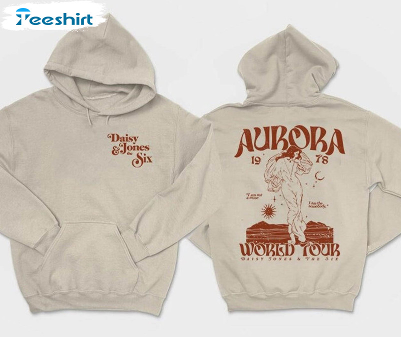 Vintage The Aurora Tour 1978 Shirt, Daisy Jones And The Six Short Sleeve Unisex T-shirt
