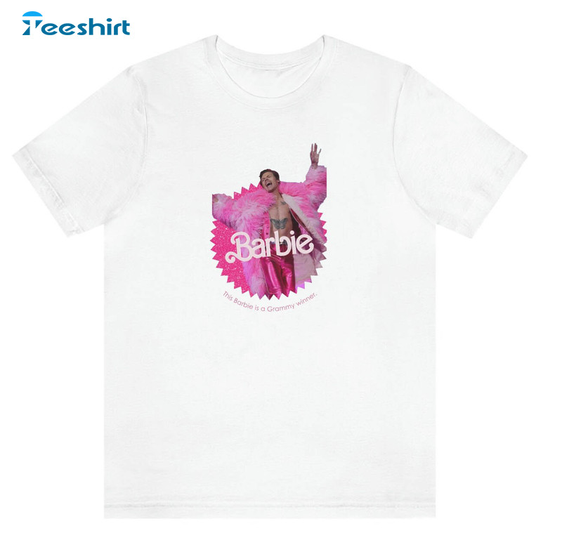 Men's Barbie Logo Short Sleeve Graphic T-Shirt - Pink S