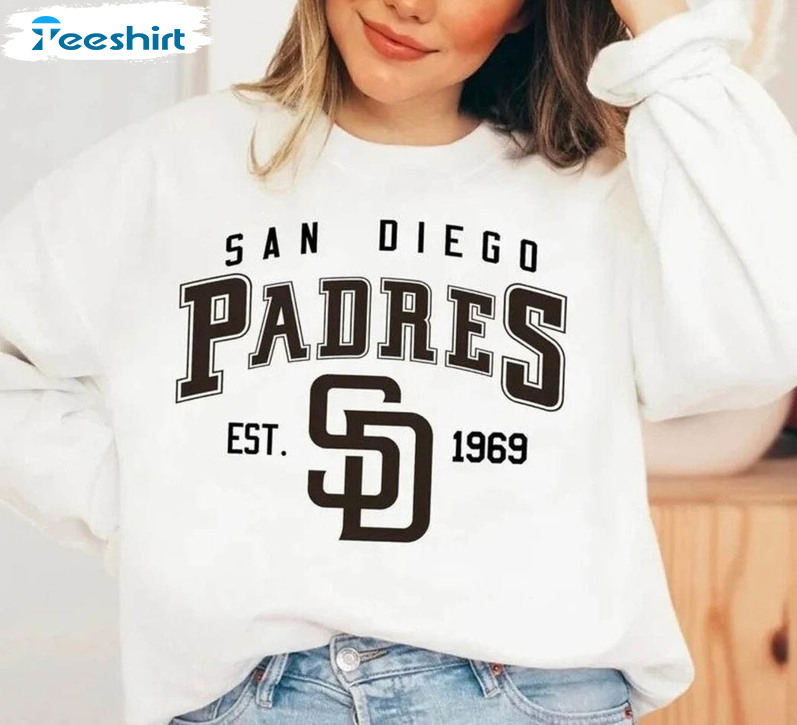Vintage San Diego Padres Est 1969 Shirt, San Diego Padres Shirt